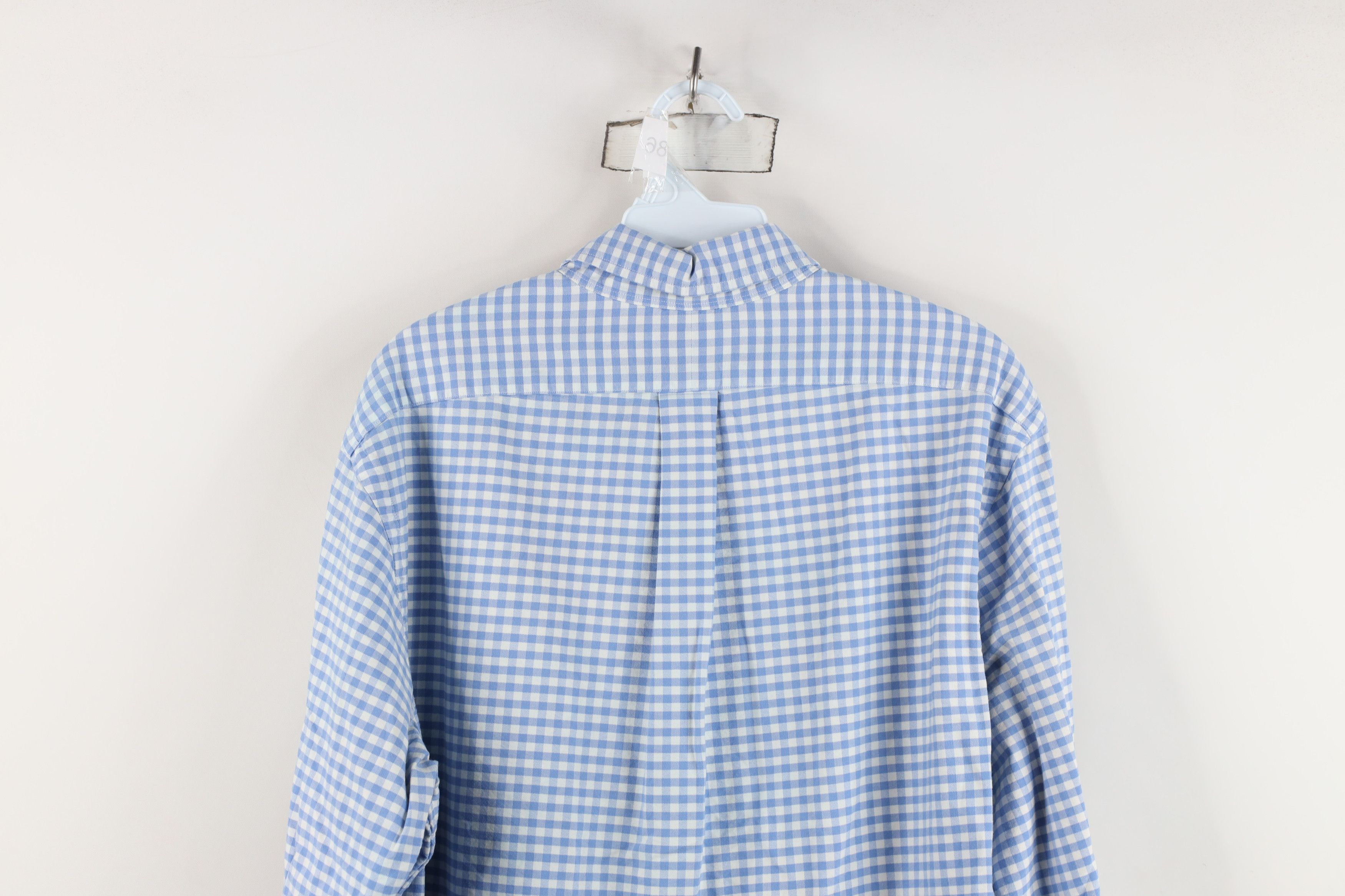 Polo Ralph Lauren Vintage 90s Ralph Lauren Fit Oxford Button Down Shirt Plaid Size US L / EU 52-54 / 3 - 12 Thumbnail