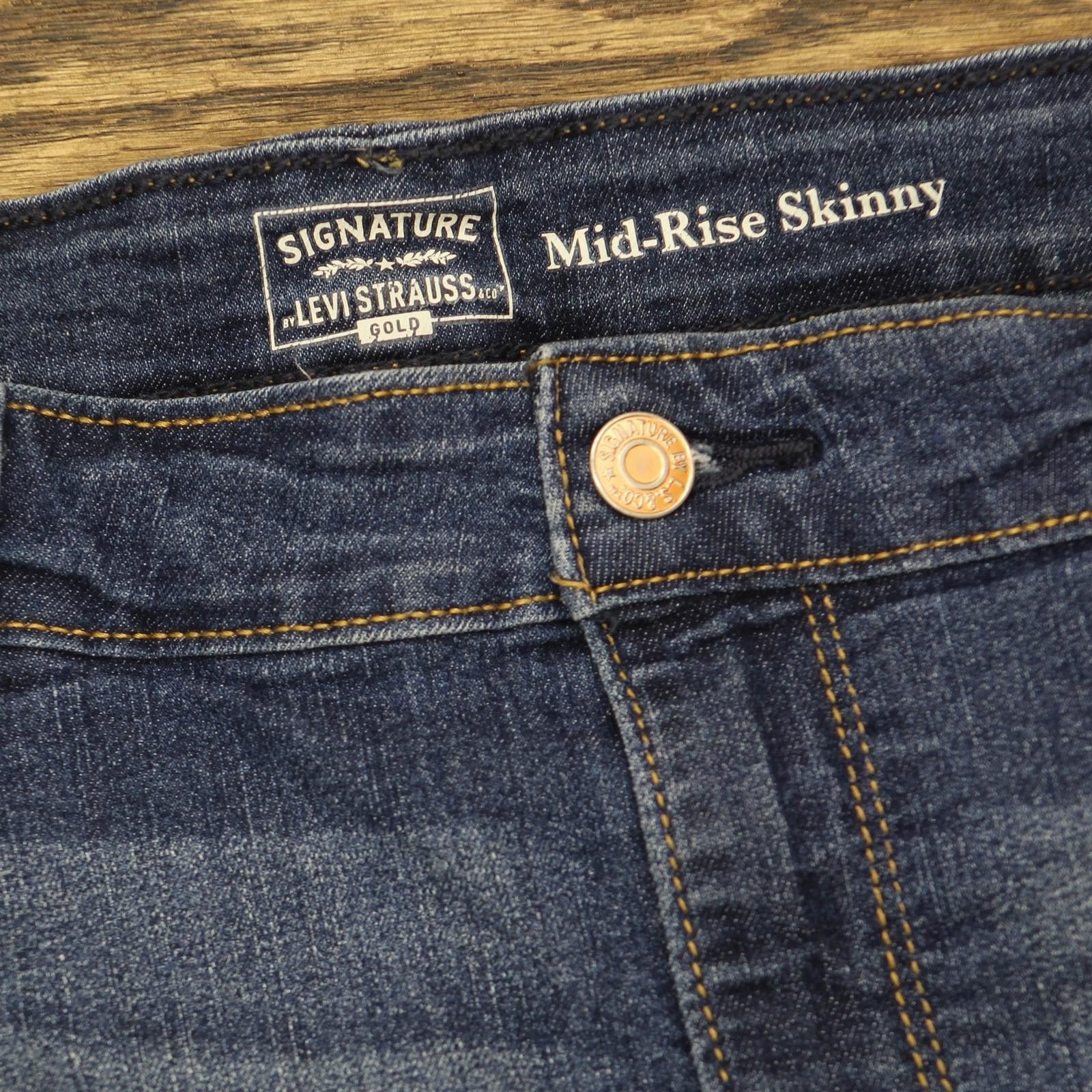Kirkland Signature Signature By Levi Strauss Stretch Jeans Blue 22m (38x30) Size 42" / US 20 - 4 Thumbnail