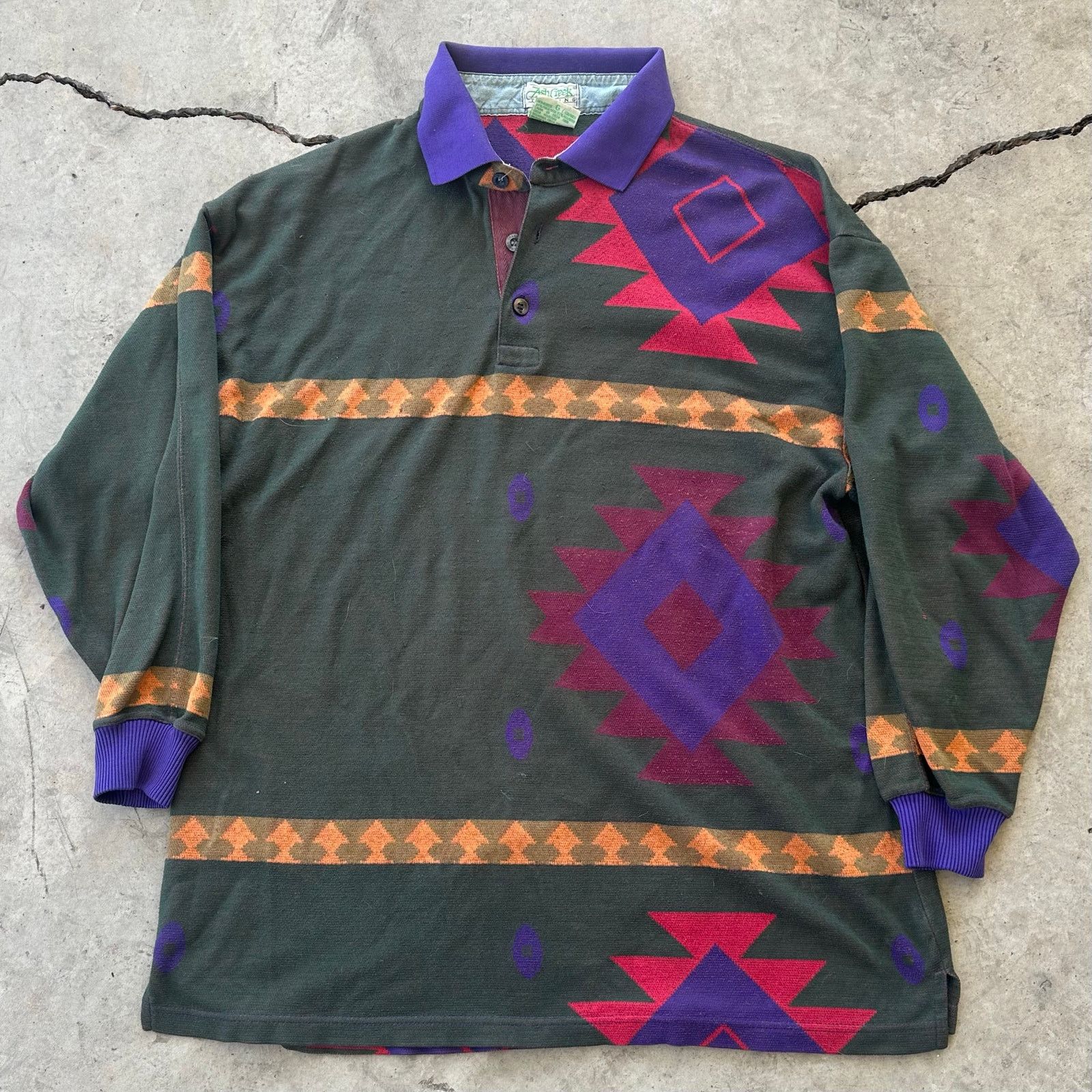 Other Vintage Ash creek Aztec polo Size US L / EU 52-54 / 3 - 1 Thumbnail