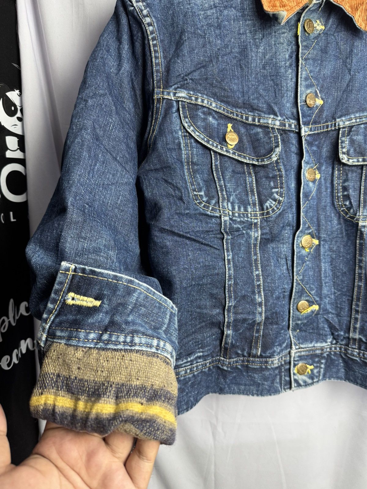 Hysteric Glamour × Japanese Brand × Vintage Japanese jacket Canes ifsix goa lgb style Size US M / EU 48-50 / 2 - 5 Thumbnail