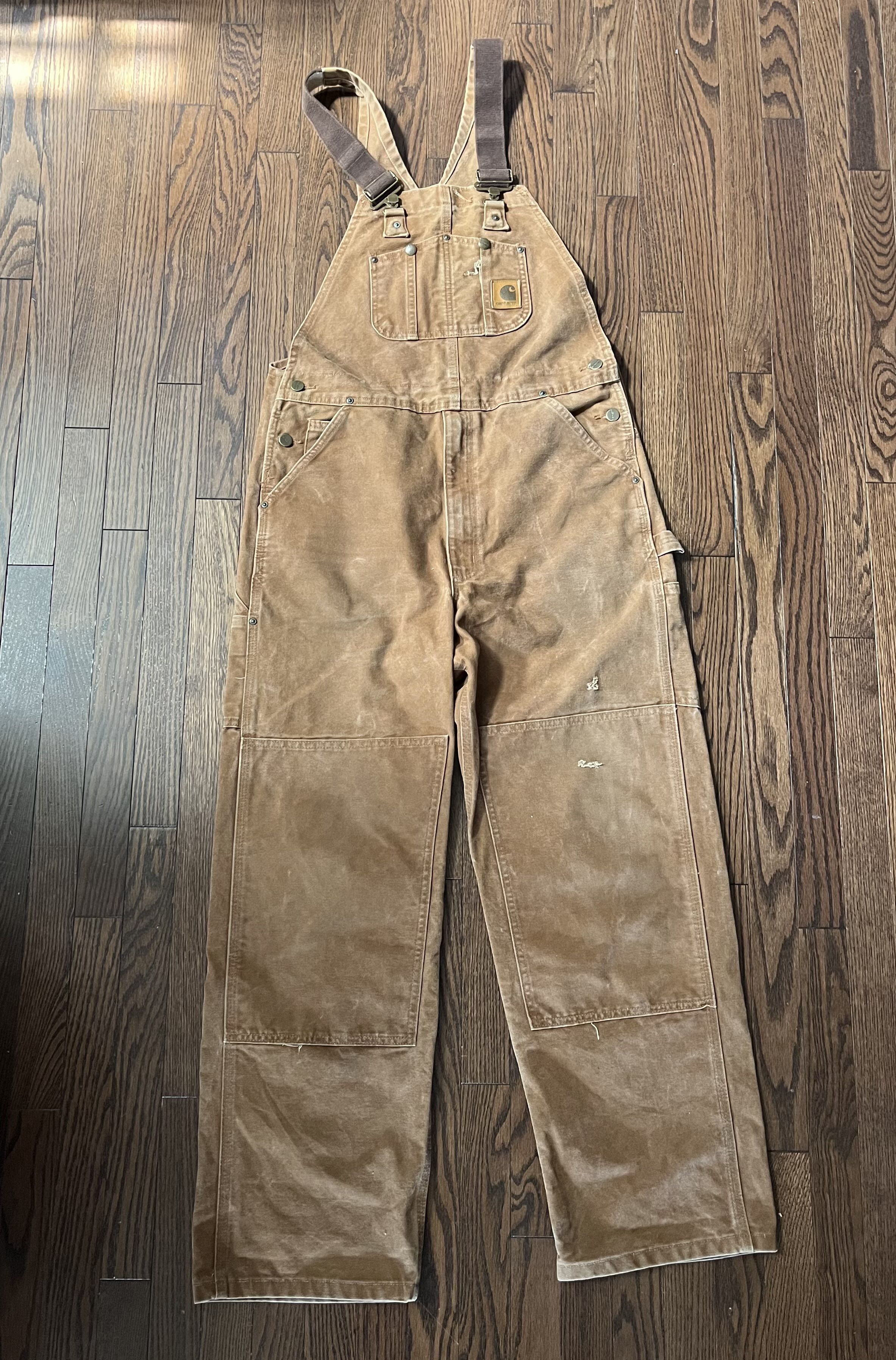 Carhartt Carhartt R42 BRN 40x30 Workwear Overalls | Grailed
