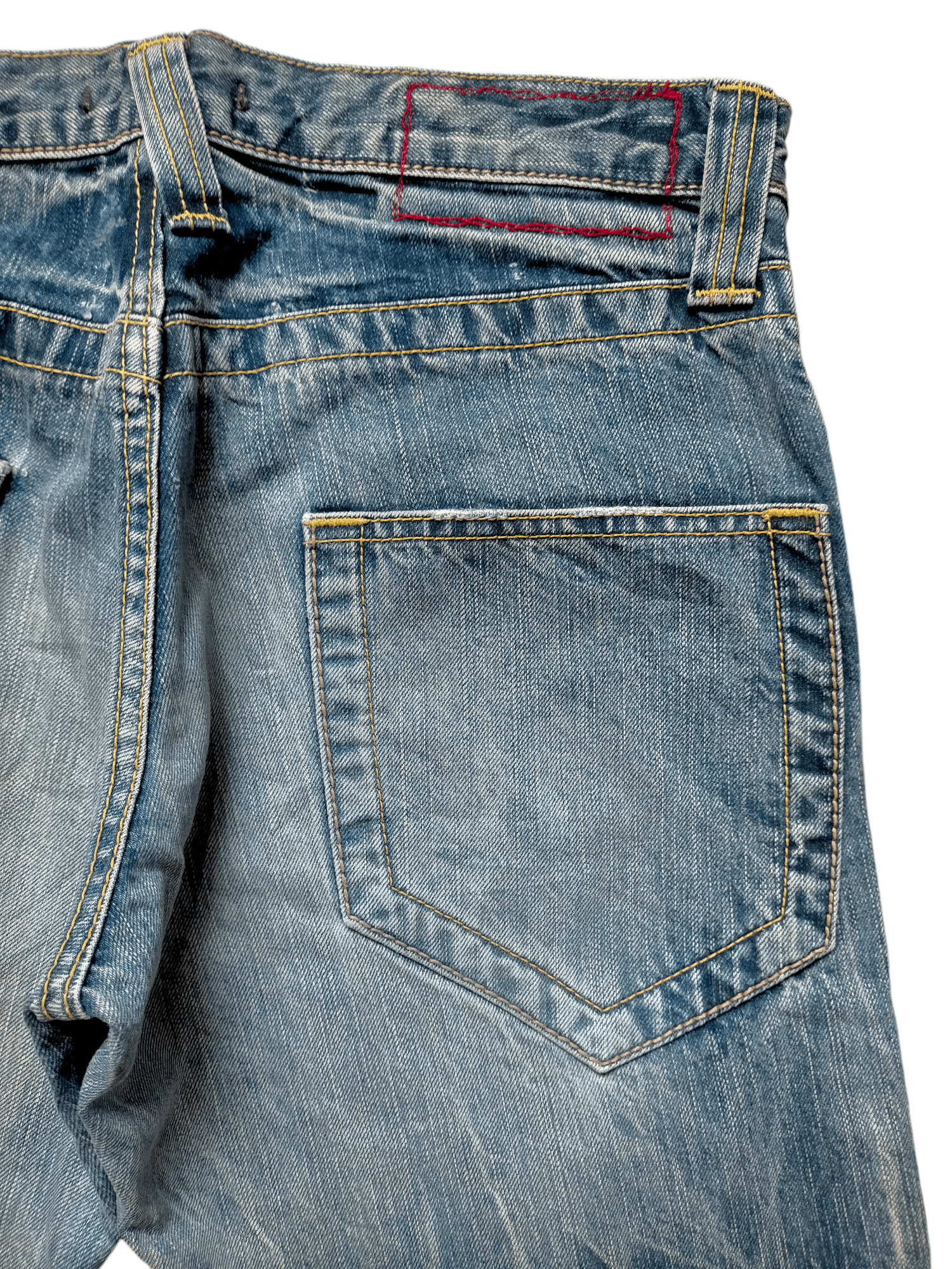 Hysteric Glamour × Japanese Brand Flare Jeans Blue Way Japan Low rise Boot cut denim Size US 30 / EU 46 - 11 Thumbnail