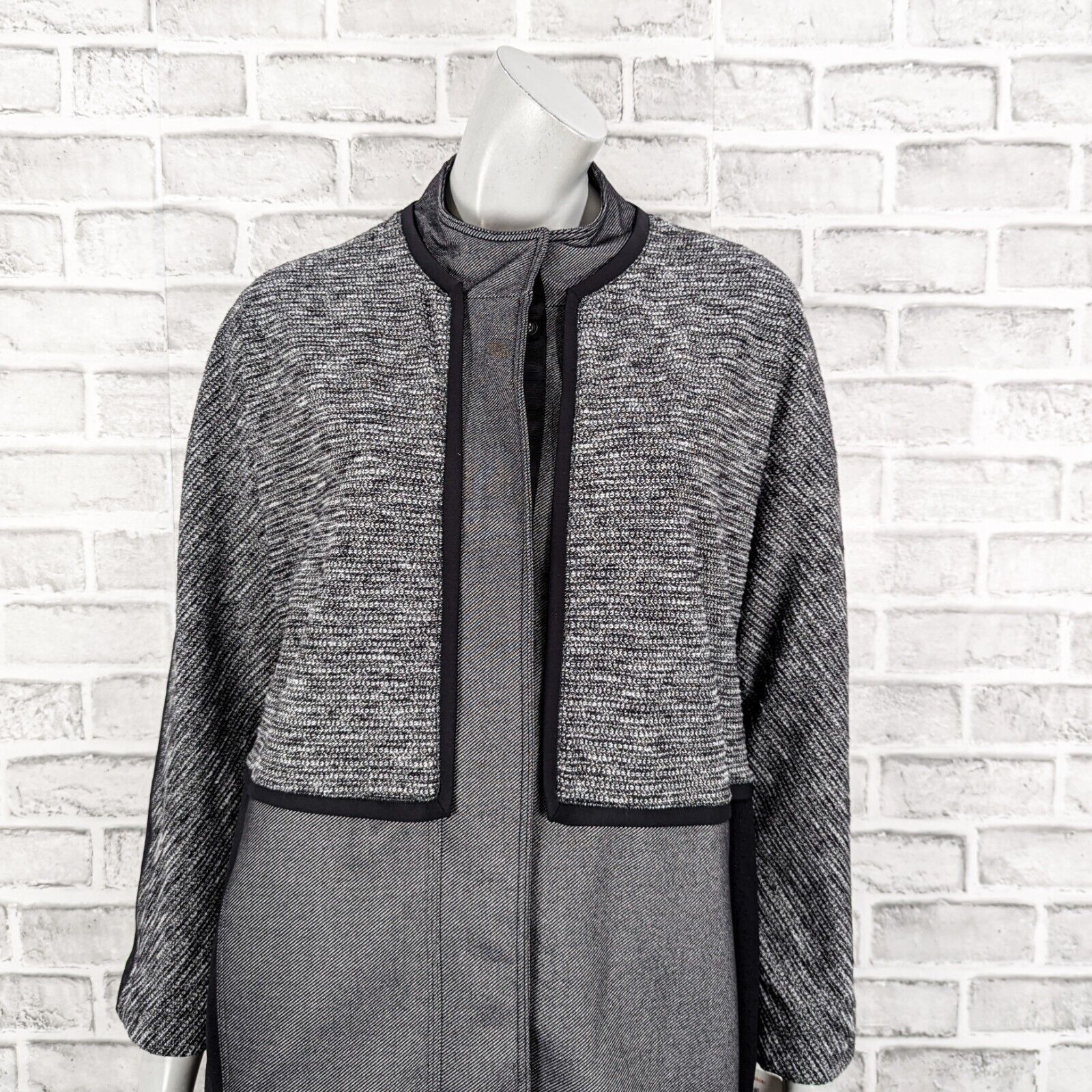 Lululemon Lululemon Cocoon Car Coat Jacket in Heather Gray Black Size M / US 6-8 / IT 42-44 - 8 Thumbnail