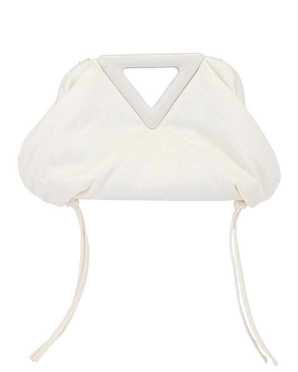 Bottega Veneta o1n1vont0525 Size: OS / Point Pouch in White Size ONE SIZE - 3 Thumbnail