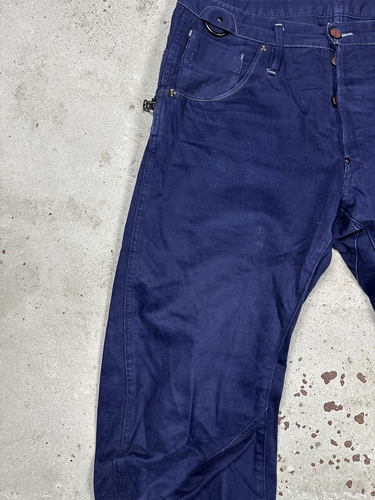G-Star Vintage Y2K G Star Raw New Riley 3D Loose Tapered Coj Pants Size US 34 / EU 50 - 7 Thumbnail