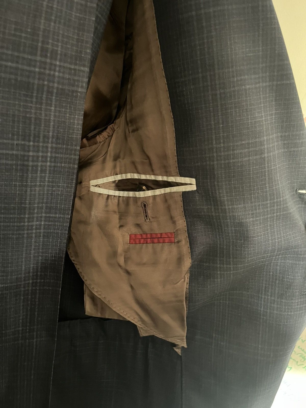 Brunello Cucinelli Brunello Cucinelli navy wool suit uk 38 / it 48 Size 38R - 4 Thumbnail