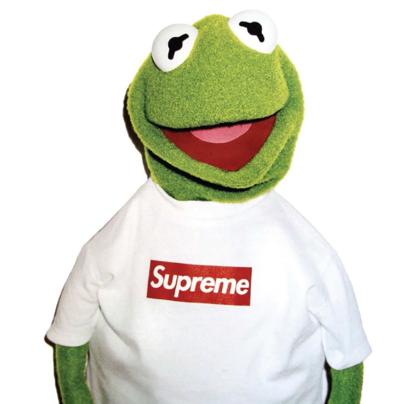 Supreme 2008 Supreme Kermit Black Photo Tee Size US L / EU 52-54 / 3 - 2 Thumbnail