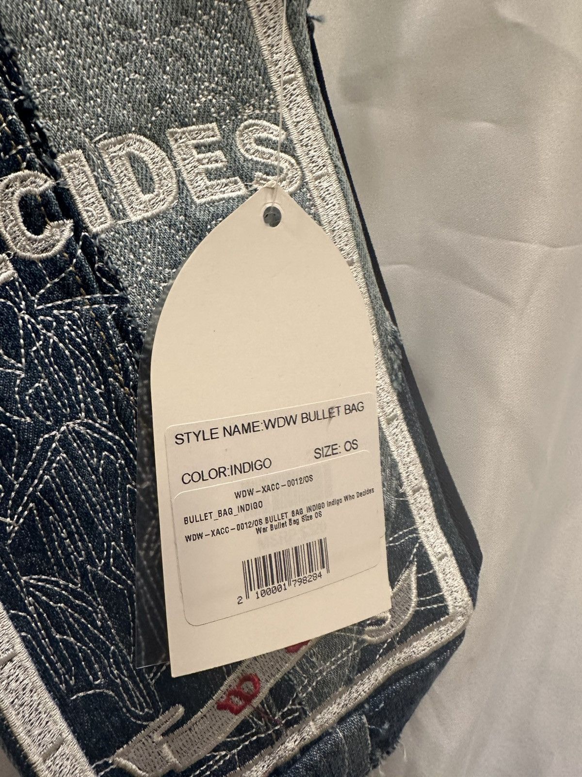 Who Decides War Who Decides War Denim Bag Size ONE SIZE - 4 Thumbnail