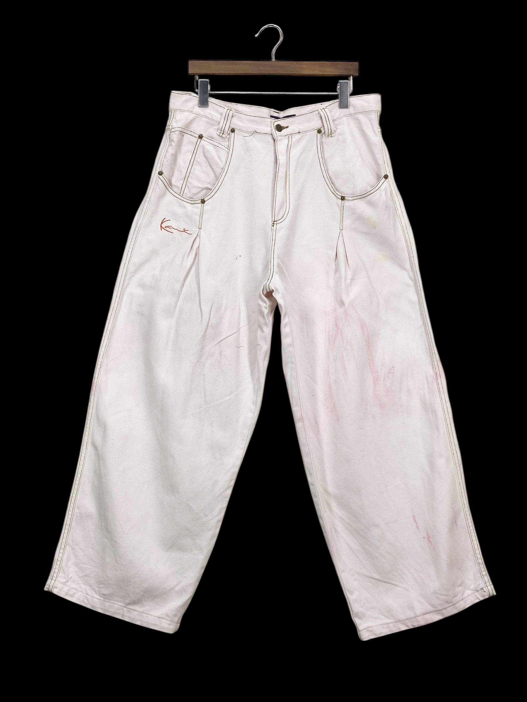 Karl Kani Karl Kani Jeans Hickory Skateboards Hip Hop Jeans Size US 34 / EU 50 - 2 Thumbnail