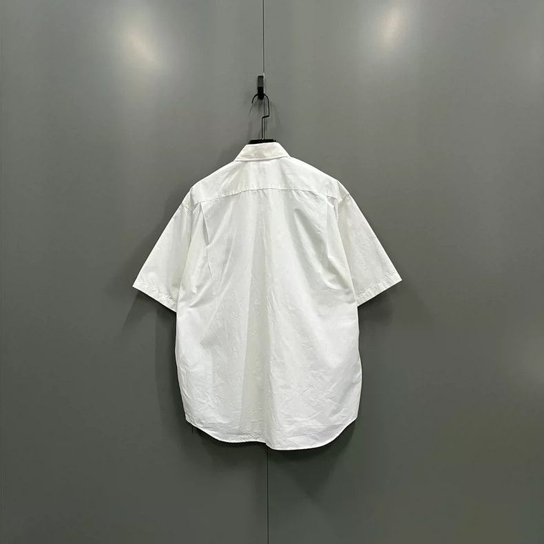 Balenciaga Balenciaga size 34 White Logo Letter Embroidered Short Sle Size XS / US 0-2 / IT 36-38 - 2 Thumbnail