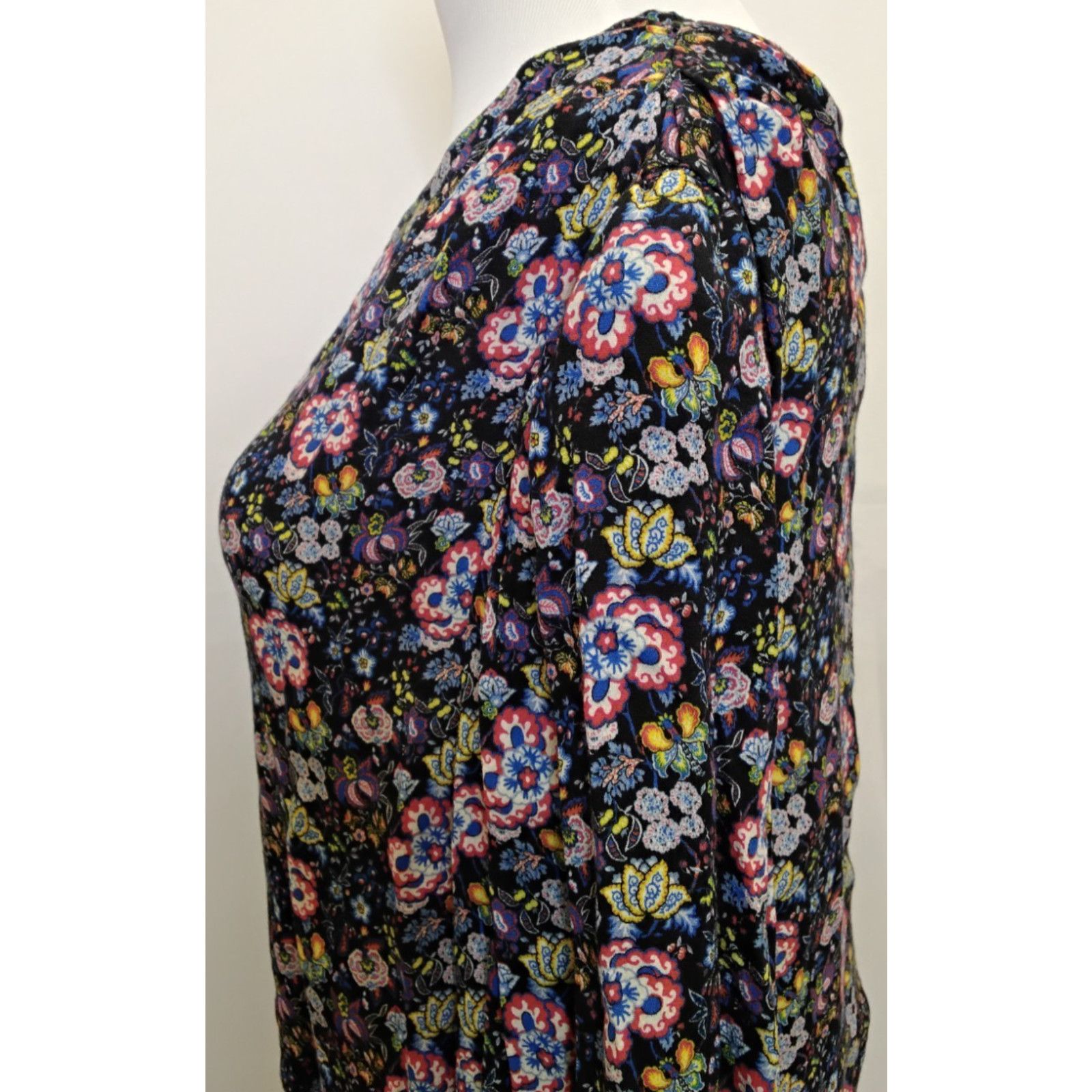 Frame FRAME One Shoulder Top Women's Medium Floral Print Size M / US 6-8 / IT 42-44 - 7 Thumbnail