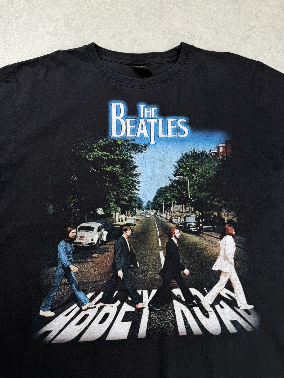 Vintage Vintage The Beatles Abbey Road Black T-Shirt Size US L / EU 52-54 / 3 - 2 Thumbnail