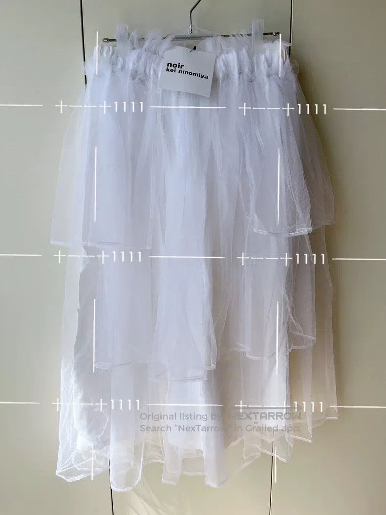 Comme des Garcons Comme Des Garcons size S Multi-Layered Irregular Skirt Size 22" - 1 Thumbnail