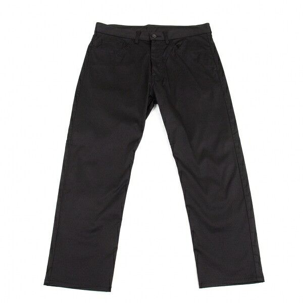 Comme Des Garcons Cotton Nylon Stretch Pants Black Size L, Women's (Size 31)