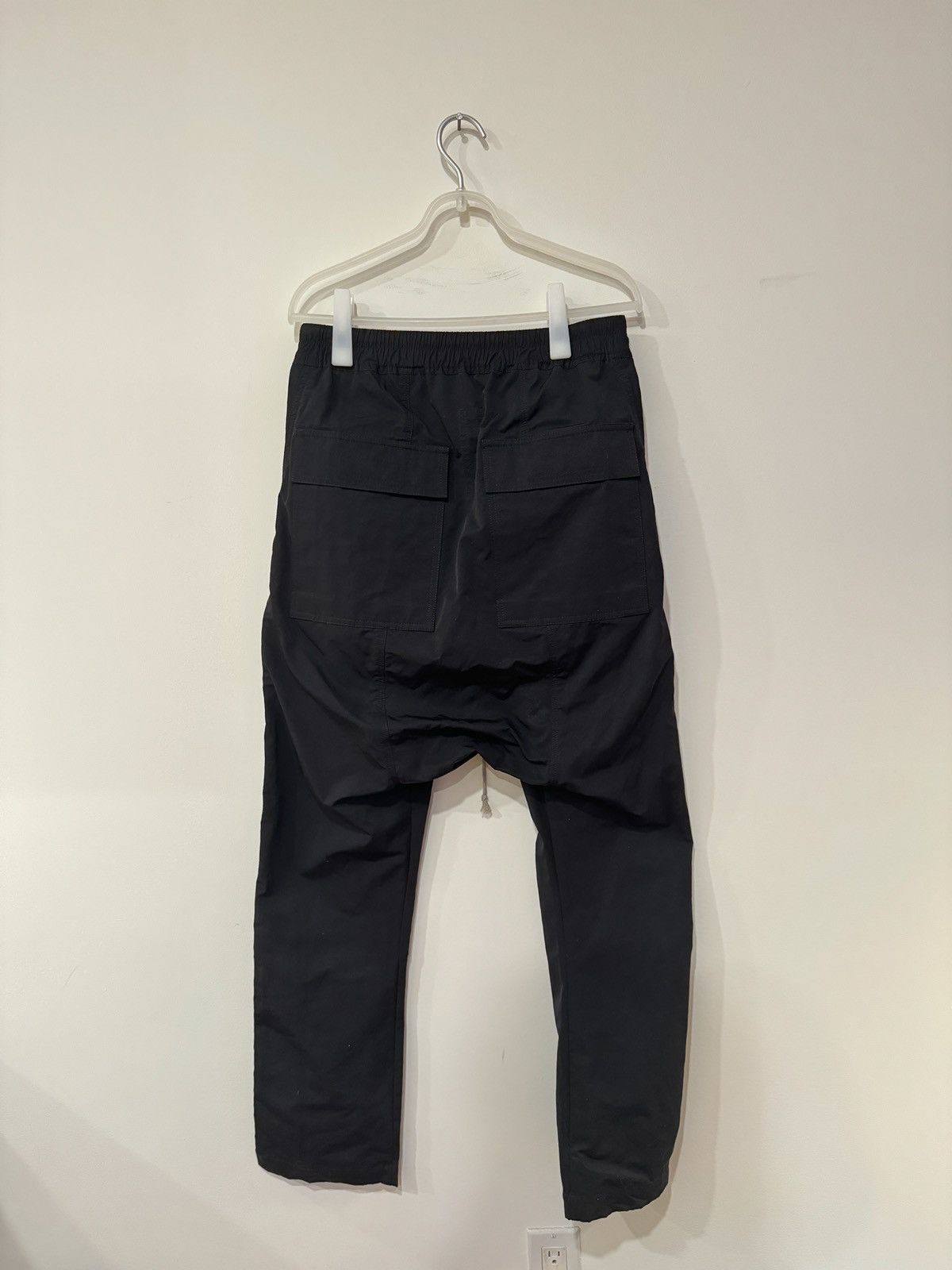 Rick Owens Rick Owens DRKSHDW Cotton/Nylon Drop Crotch Pants Size US 30 / EU 46 - 2 Thumbnail