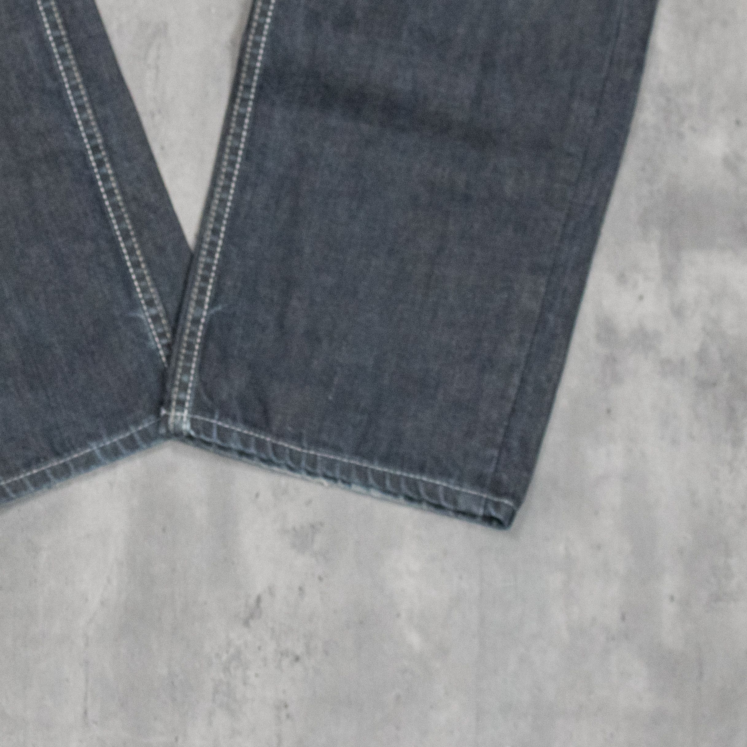 Diesel Y2K 00's Diesel Industry's Indigo Baggy Relax Denim Pant's Size US 36 / EU 52 - 5 Thumbnail