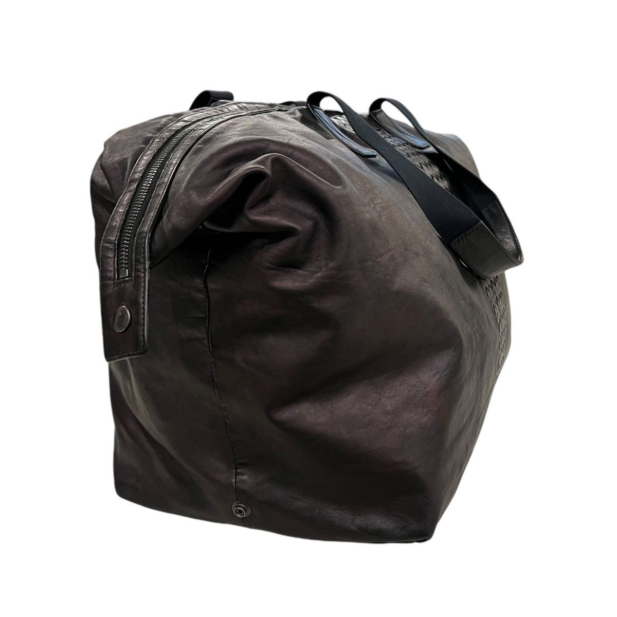 Bottega Veneta Bottega Veneta Intrecciato Leather Duffle Bag Size ONE SIZE - 3 Thumbnail