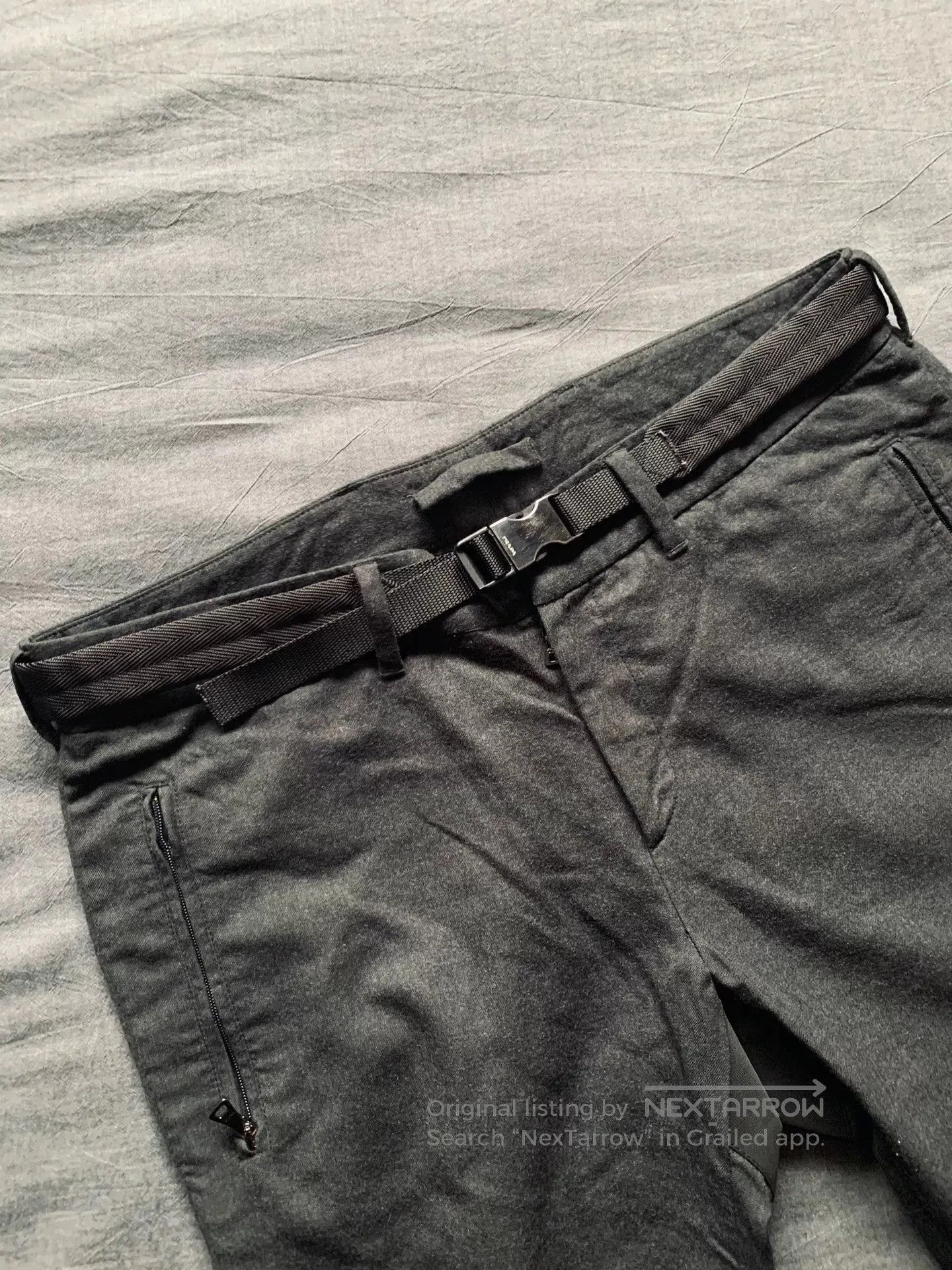 Prada Wool Blend Trousers.