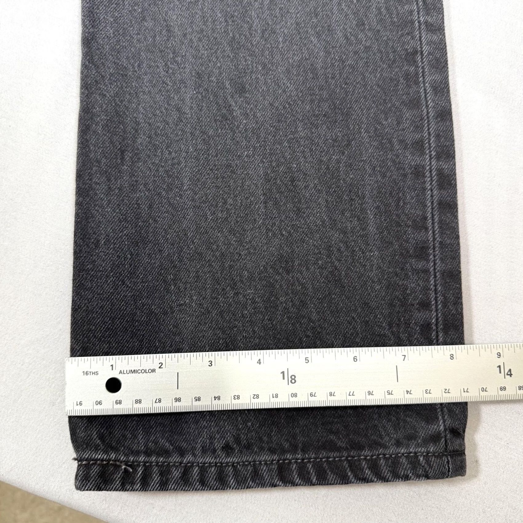 Levi's VINTAGE Levi's Jeans Mens 30x32 Black 501 Straight Fit Denim Pants Western 90s Mens Size US 30 / EU 46 - 6 Thumbnail