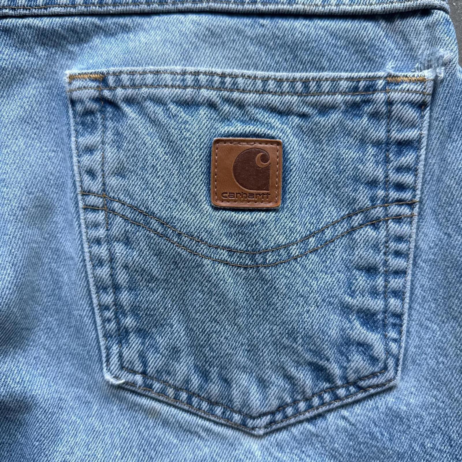 Carhartt Light wash Carhartt denim jeans Size US 35 - 7 Thumbnail
