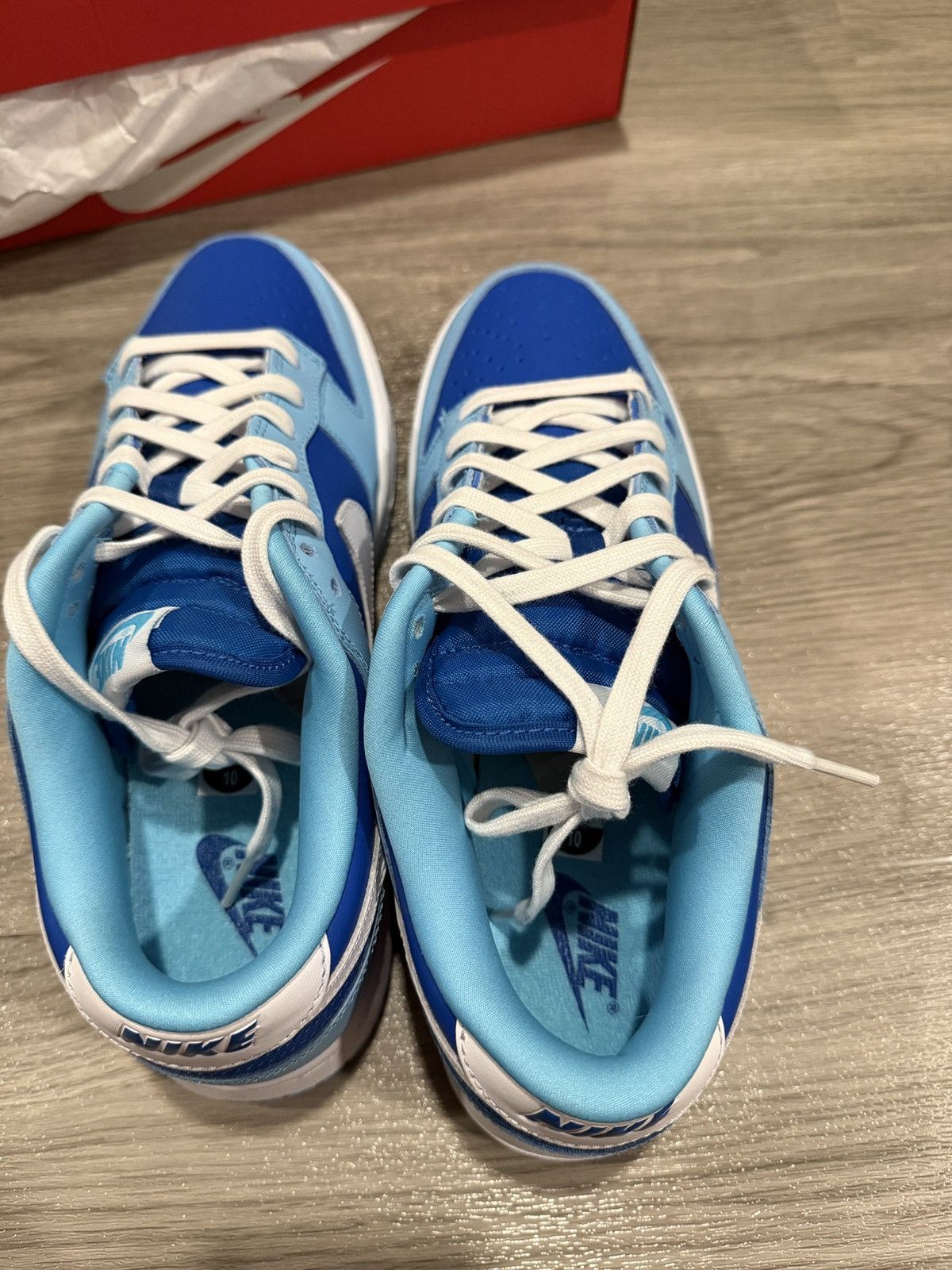 Nike nike dunk low blue Size US 10 / EU 43 - 6 Thumbnail