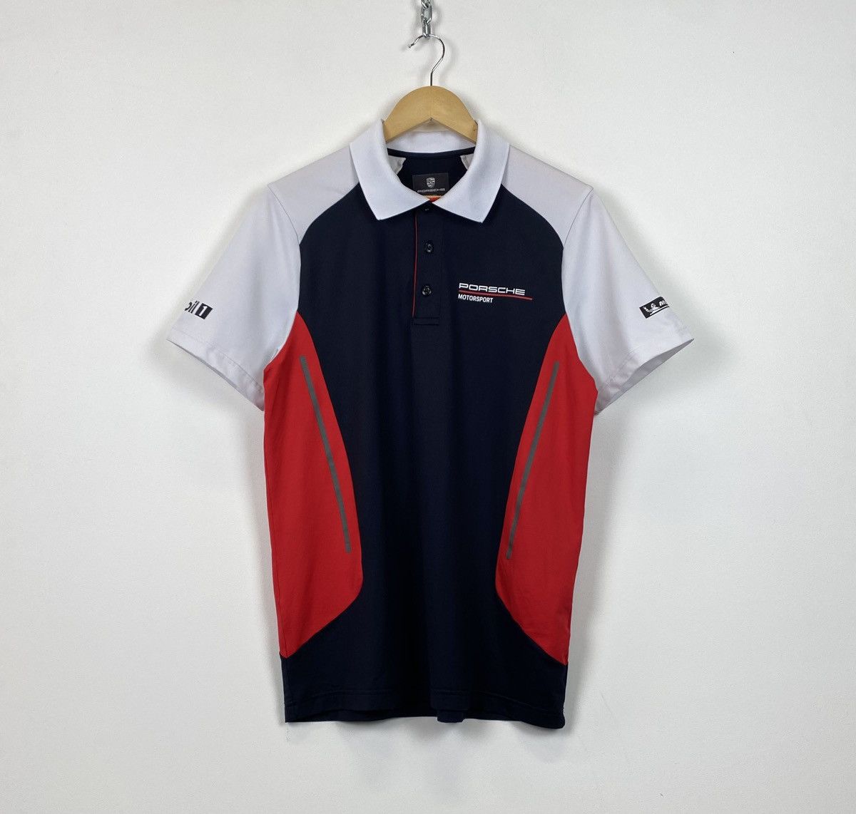 Porsche Design Porche Motorsport Racing Polo Buttons Shirt Men’s Size M Size US M / EU 48-50 / 2 - 1 Thumbnail