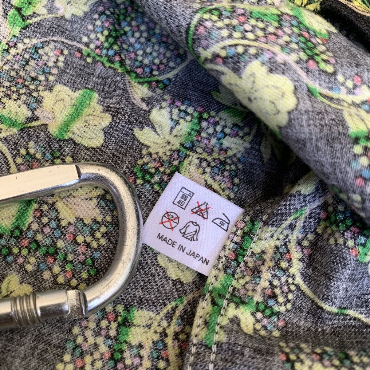 Kenzo KENZO Abstract Floral Wool Overshirt Size US L / EU 52-54 / 3 - 7 Thumbnail