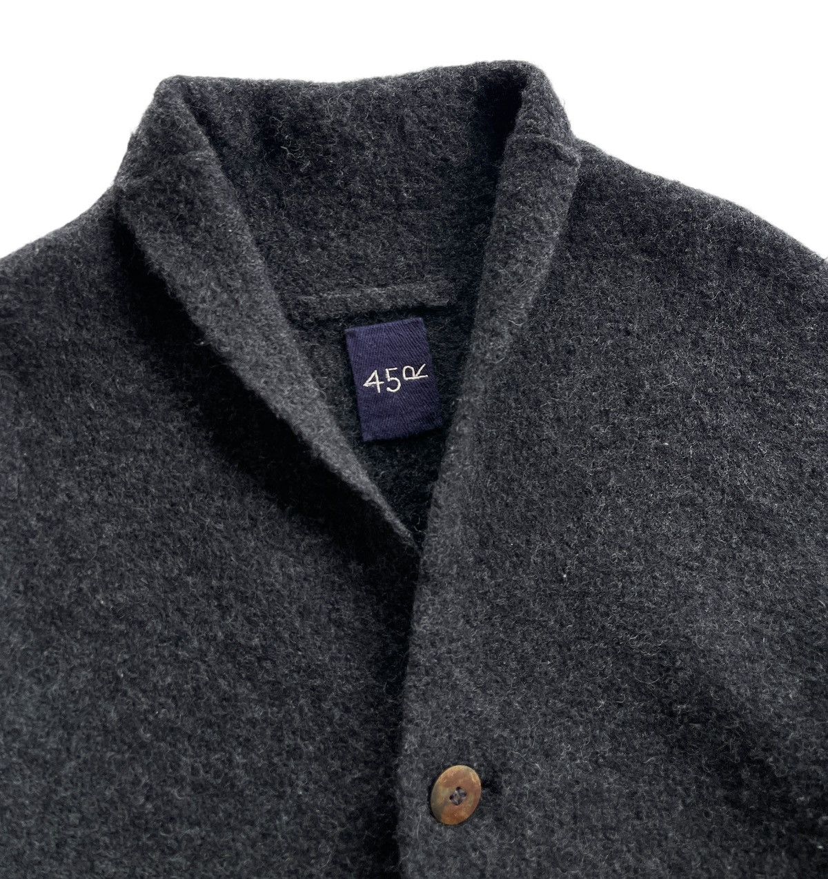 45rpm 45rpm Wool Felted Cropped Jacket Size L / US 10 / IT 46 - 2 Thumbnail