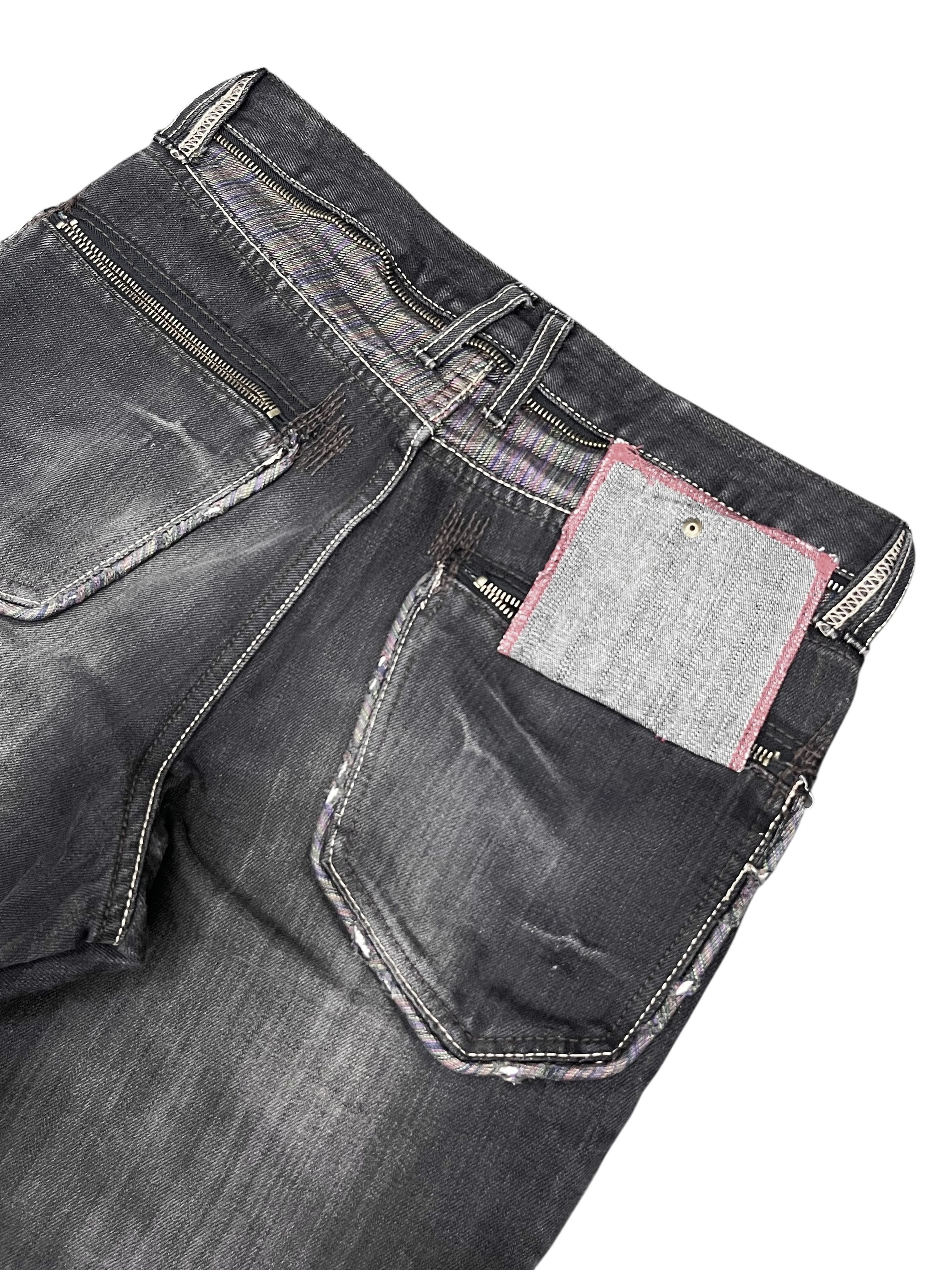 Edition Japan 🔥Gumu Japan Rust-Fade Iridescent Denim Bushpants Rare Grail Size US 29 - 12 Thumbnail