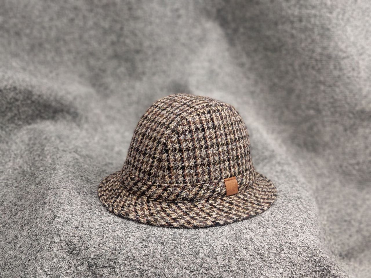 Harris Tweed Vintage 80's Harris Tweed Hat Classic trilby Fedora England Size ONE SIZE - 4 Thumbnail