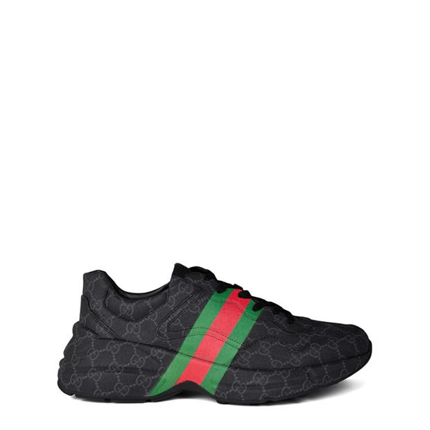 Gucci Rhyton Web Sneakers Size US 10 / EU 43 - 1 Thumbnail