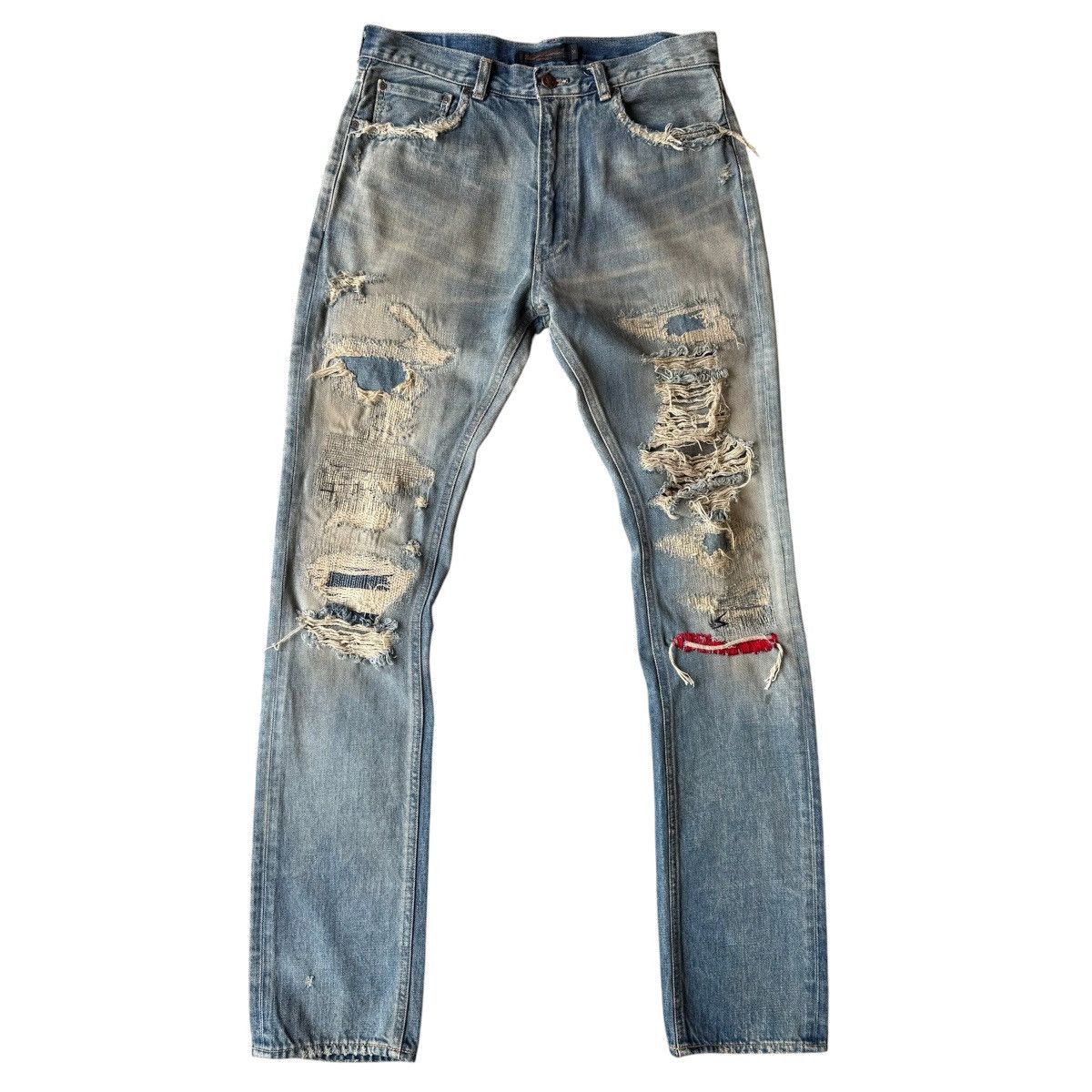 Jun Takahashi × Undercover Undercover 68 Blue YARN DENIM JEANS