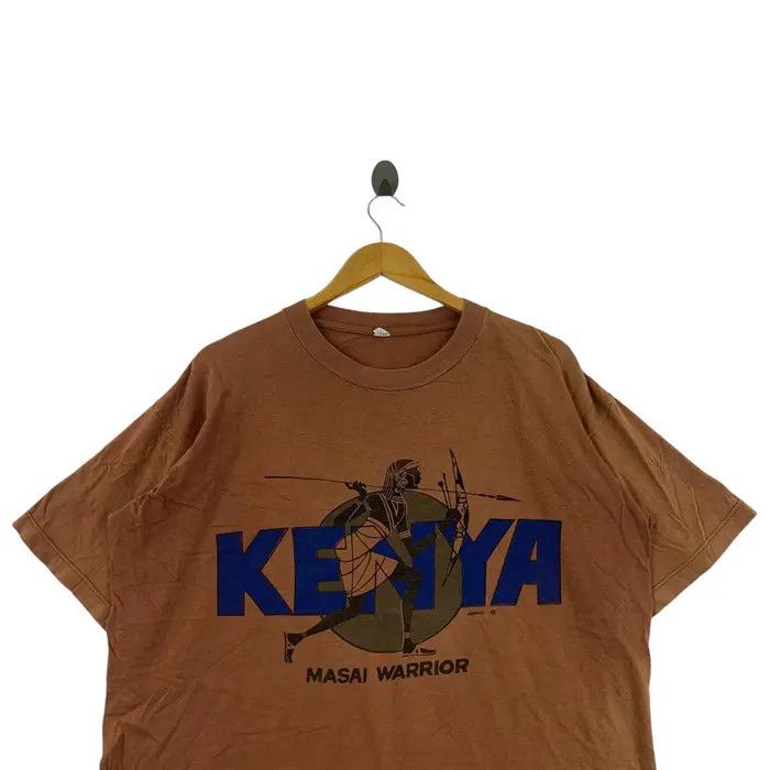 Vintage 90’ KENYA MAASAI WARRIOR Jamboree Tee Shirt
