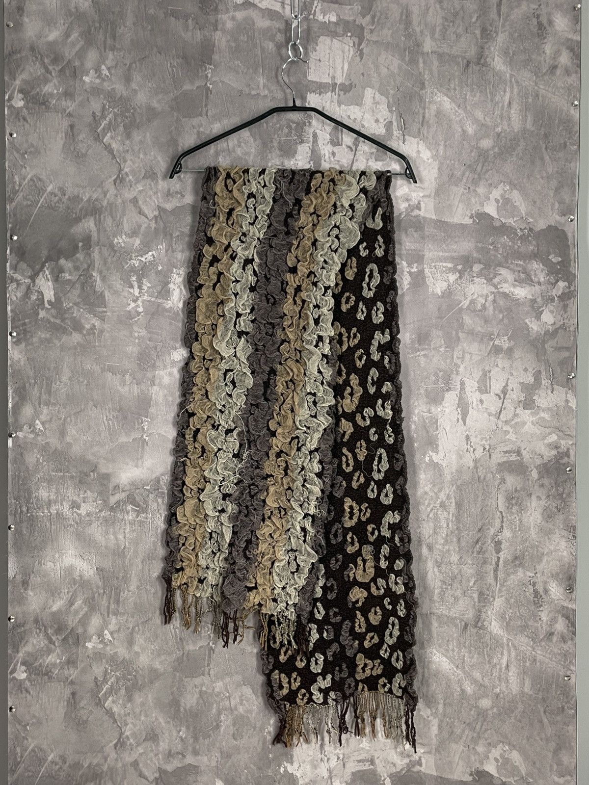Japanese Brand Vintage Japanese Monair Mesh Y2K Archive Scarf Size ONE SIZE - 8 Thumbnail