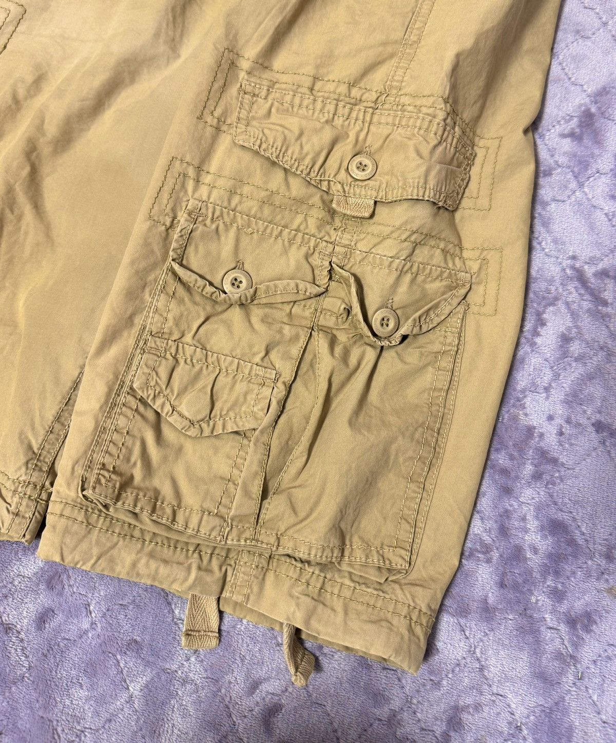 Ecko Unltd. × Vintage Vintage y2k Ecko Unltd Cargo Shorts Size US 34 / EU 50 - 8 Thumbnail