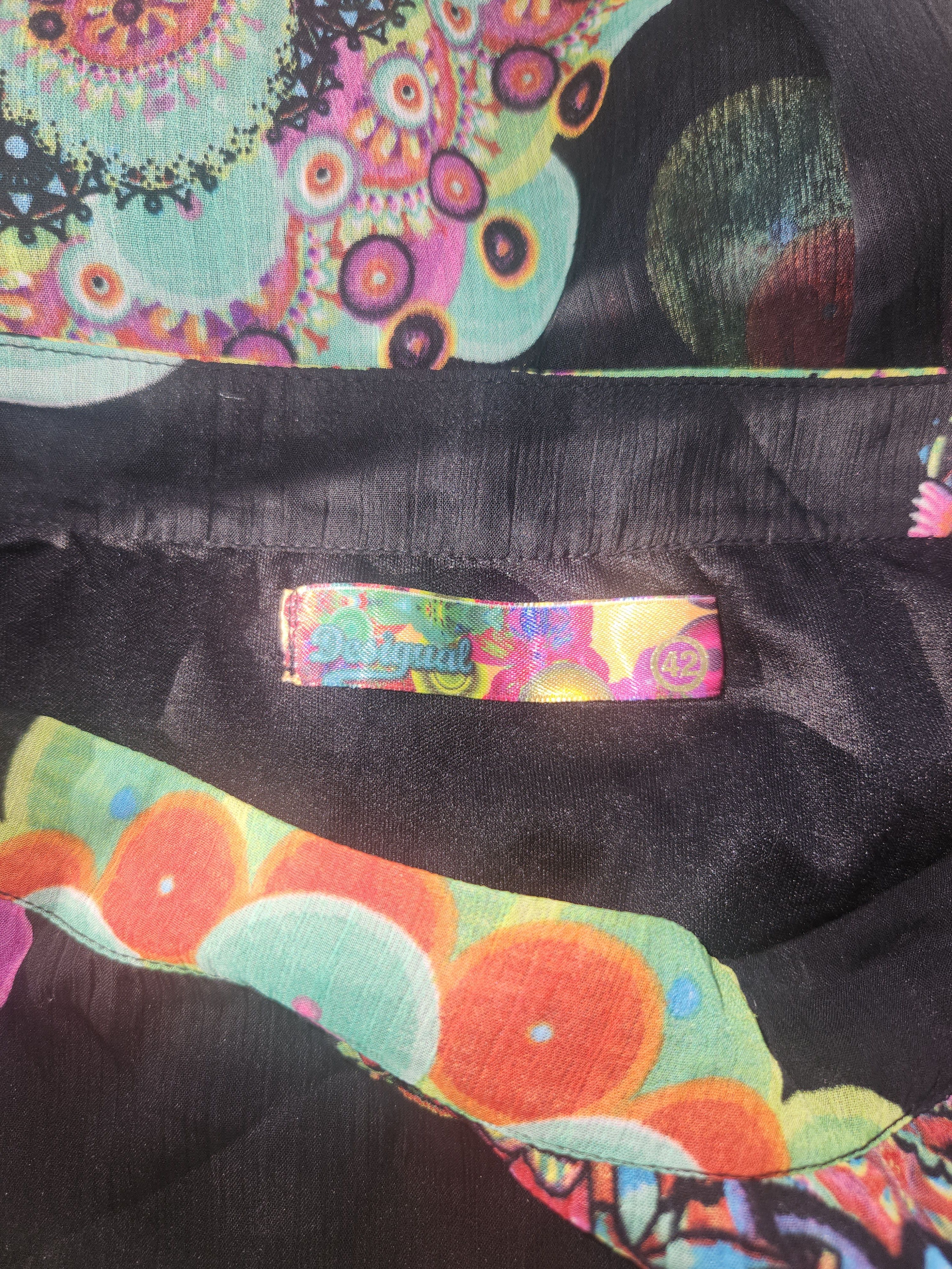 Other Desigual Tye Dyed Y2k Maxi Skirt Size 42" / US 20 - 4 Thumbnail
