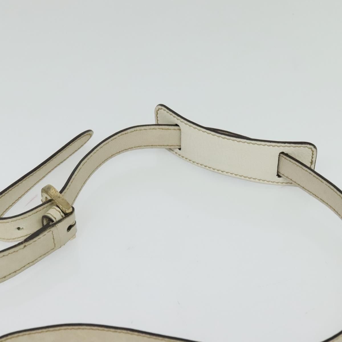 Gucci GUCCI GG Canvas Abbey Shoulder Bag Beige Gold Size ONE SIZE - 8 Thumbnail