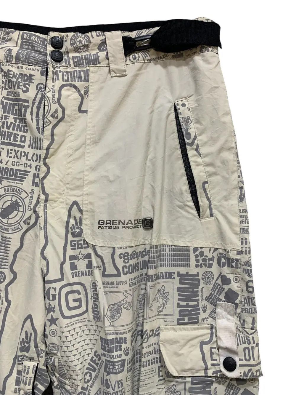 Grenade SkiPants Grenade Fatigue Project Full Print 2007/2008 Size L Size US 32 / EU 48 - 3 Thumbnail