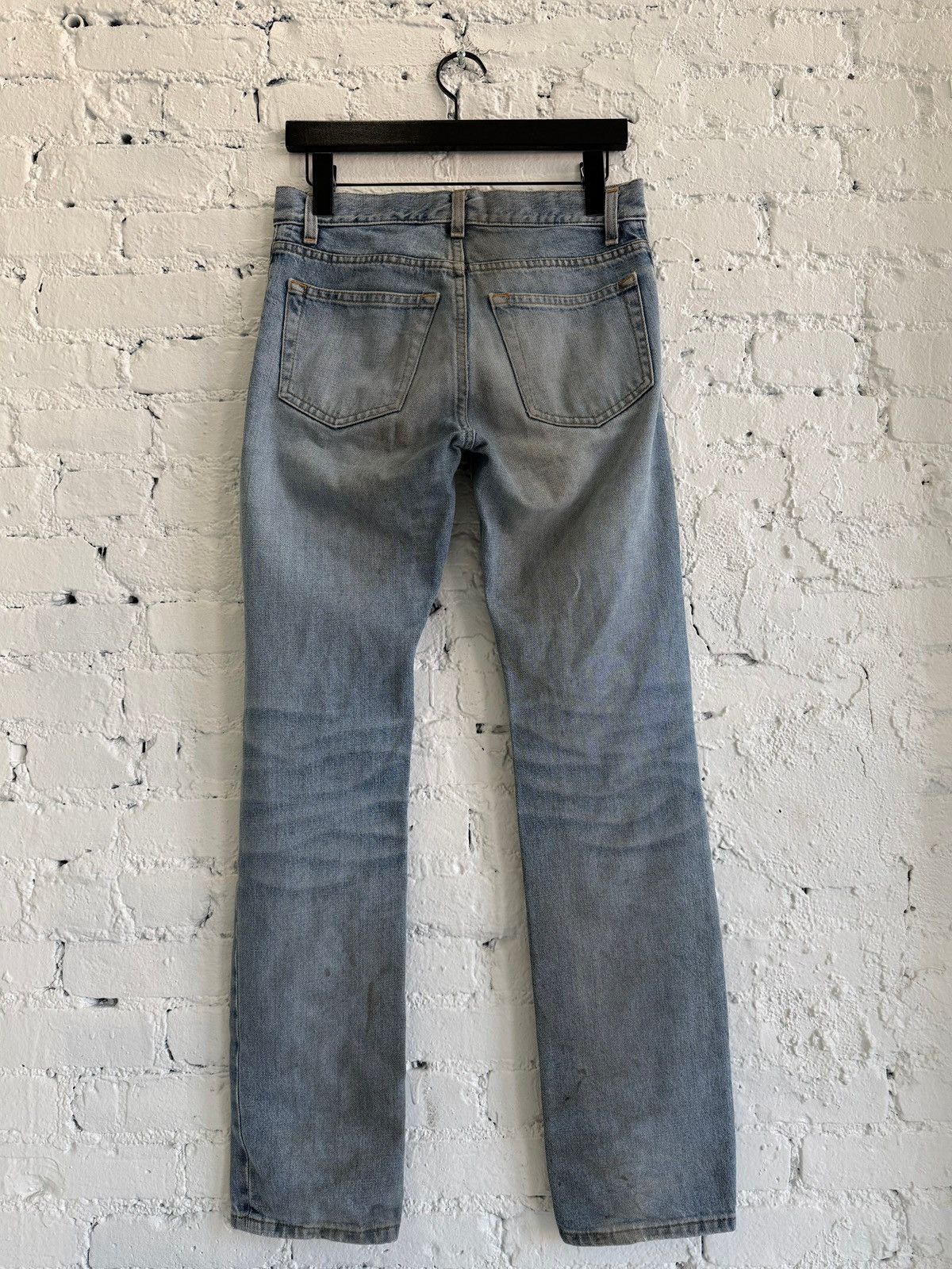 Helmut Lang 1998 HELMUT LANG LIGHT WASH STRAIGHT CUT DENIM Size US 28 / EU 44 - 2 Thumbnail