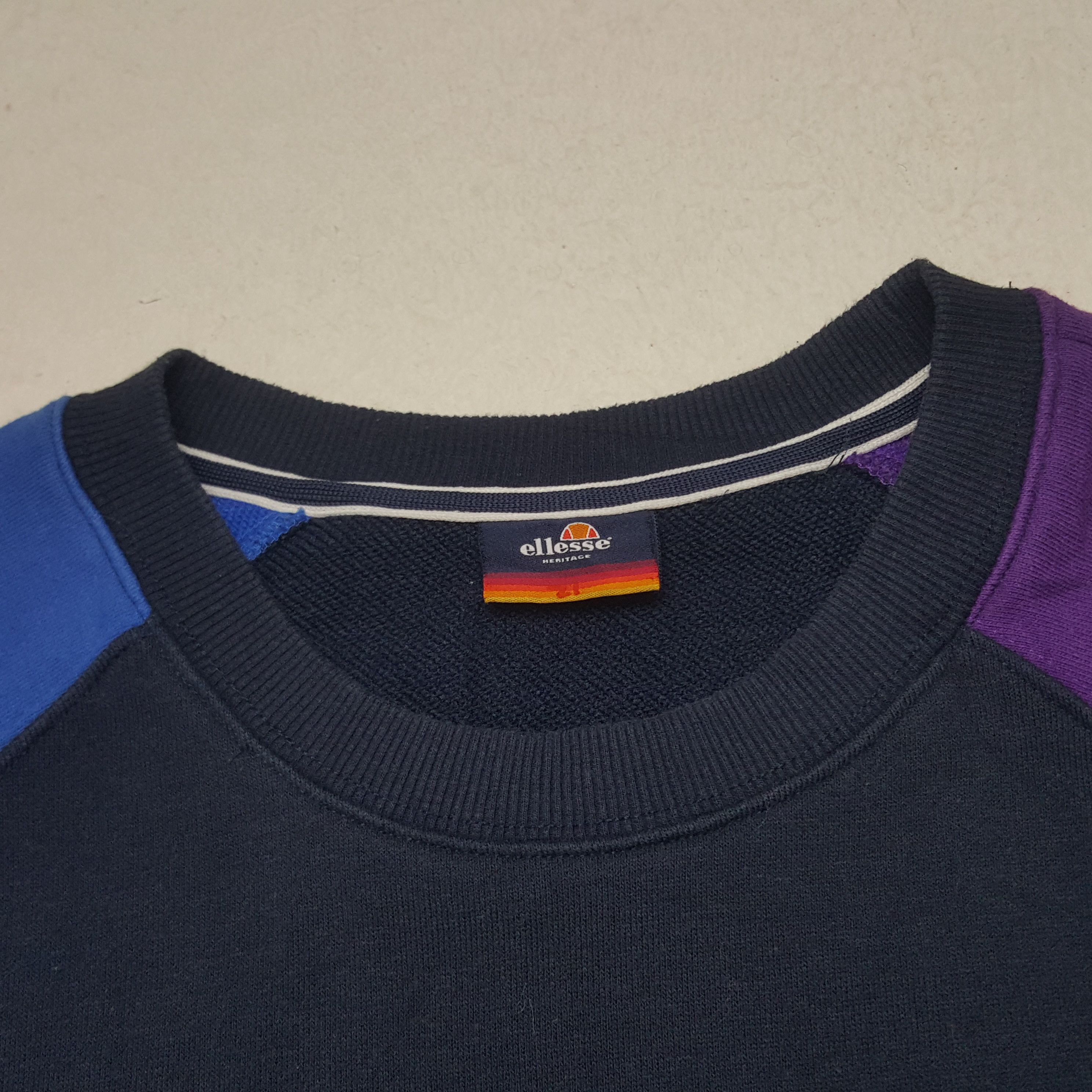 Ellesse × Vintage Vintage Ellesse Big Logo Sweatshirt Size US L / EU 52-54 / 3 - 4 Thumbnail