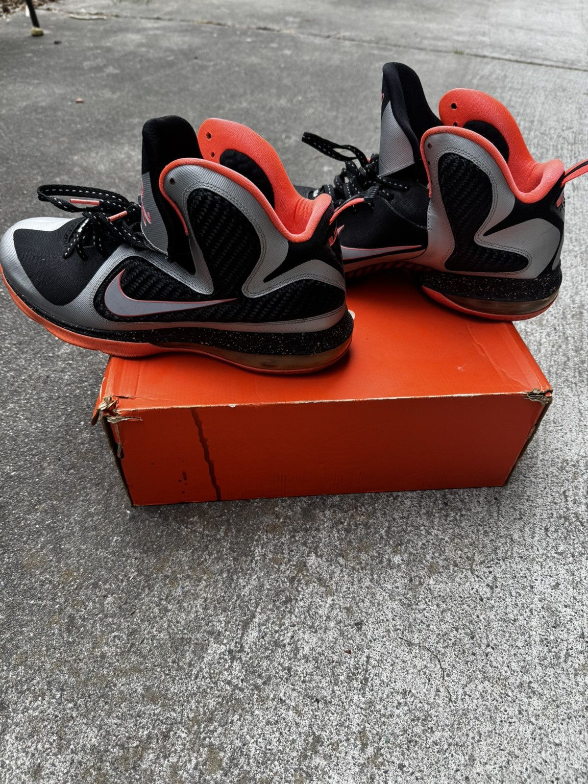Nike Nike LeBron James mango 9’s Size US 12.5 / EU 45-46 - 5 Thumbnail