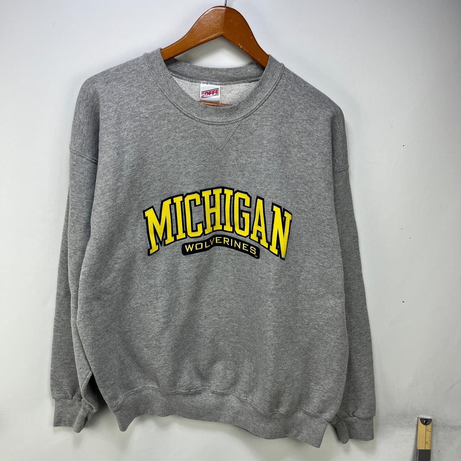 Other Vintage Michigan Wolverines Embroidered Sweatshirt XL Size ONE SIZE - 1 Thumbnail