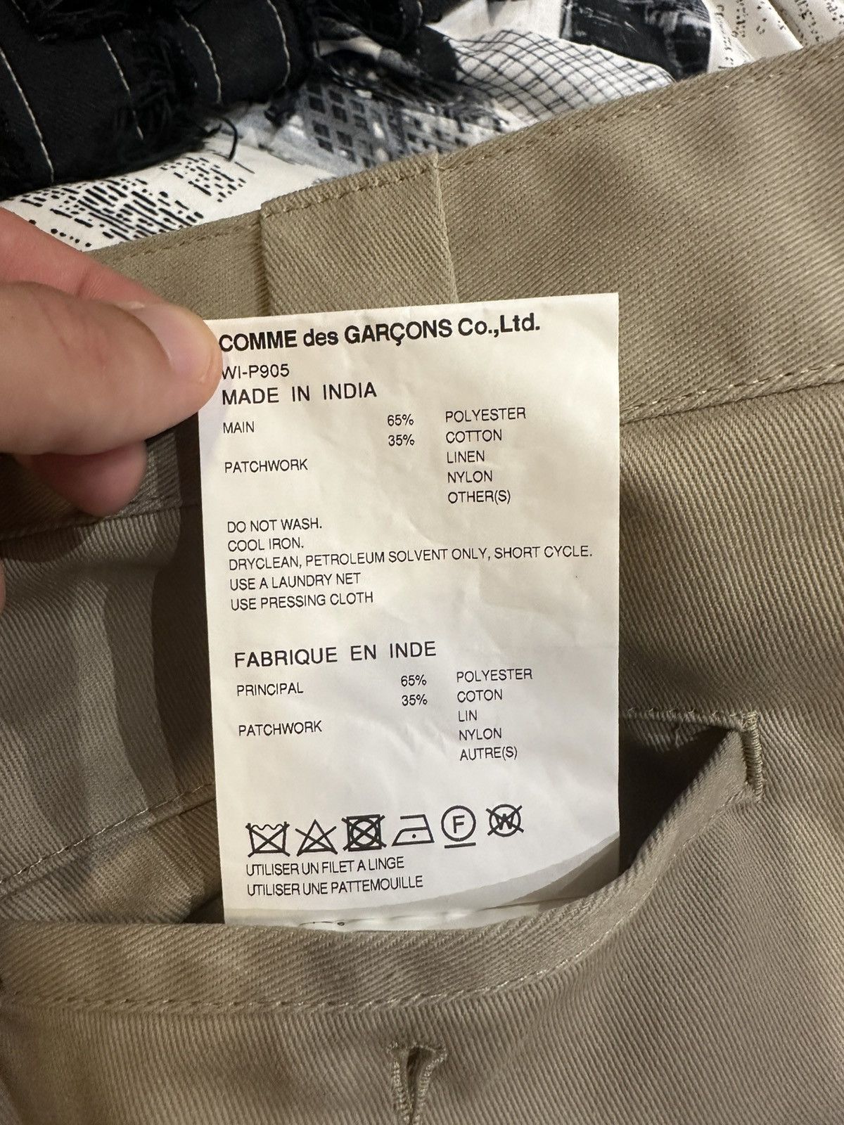 Junya Watanabe Junya watanabe dickies ultra rare pants Size US 30 / EU 46 - 6 Thumbnail