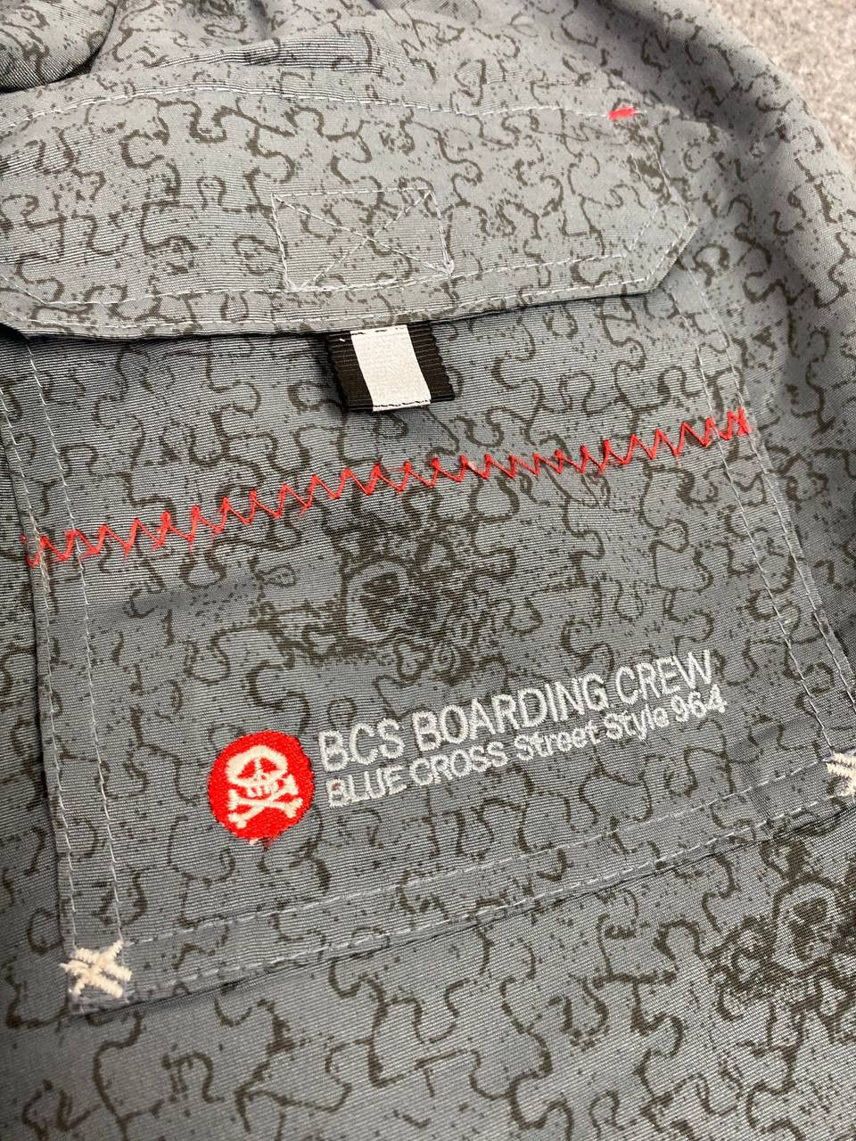 blue cross japanese brands ski pants nice design Menswear