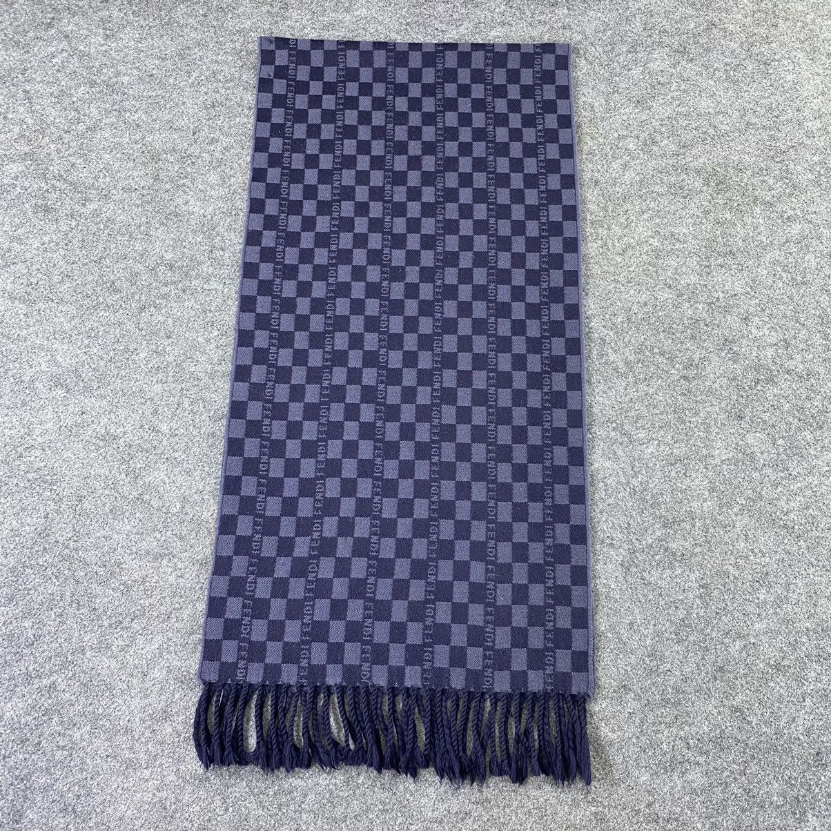 Fendi × Vintage Fendi Muffler / Scarf / Neckwear - T1341 Size ONE SIZE - 3 Thumbnail