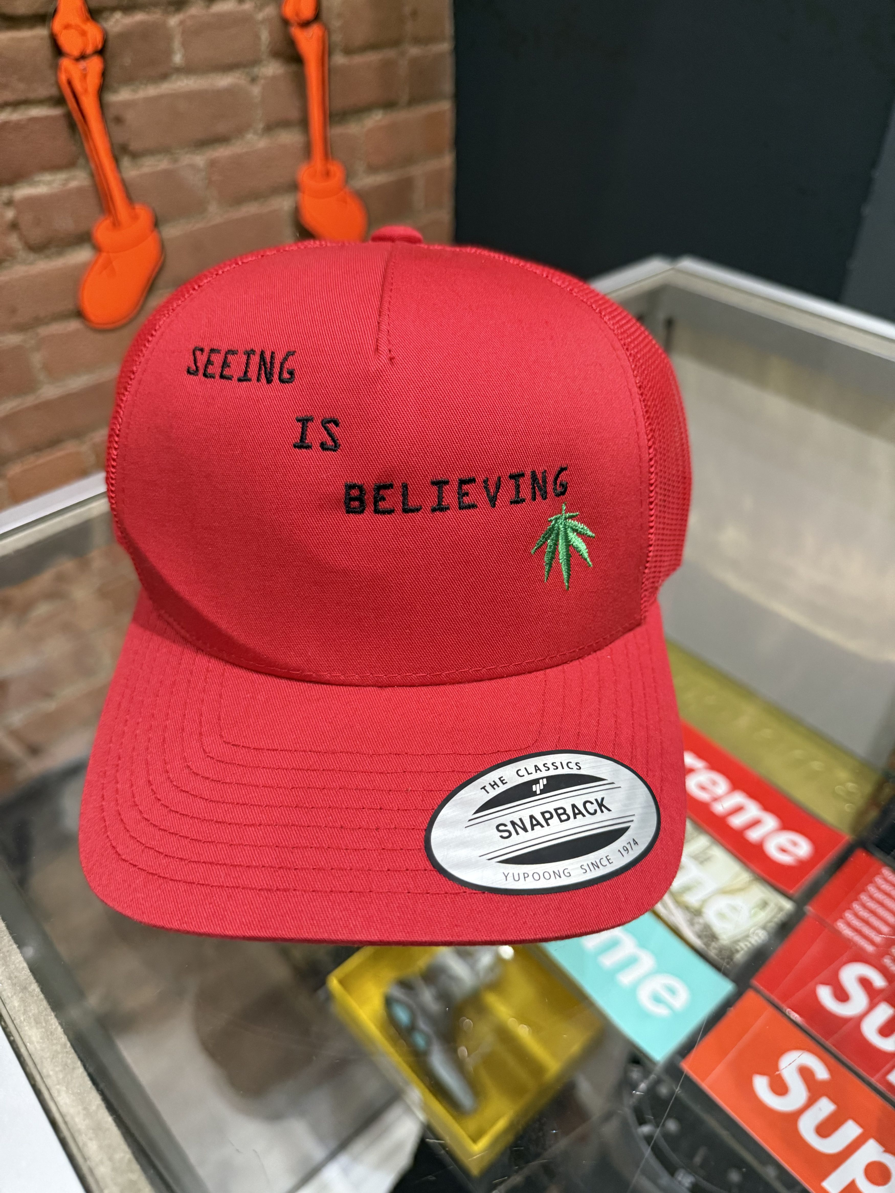 Travis Scott Travis Scott Seeing is Believing Hat Size ONE SIZE - 1 Thumbnail
