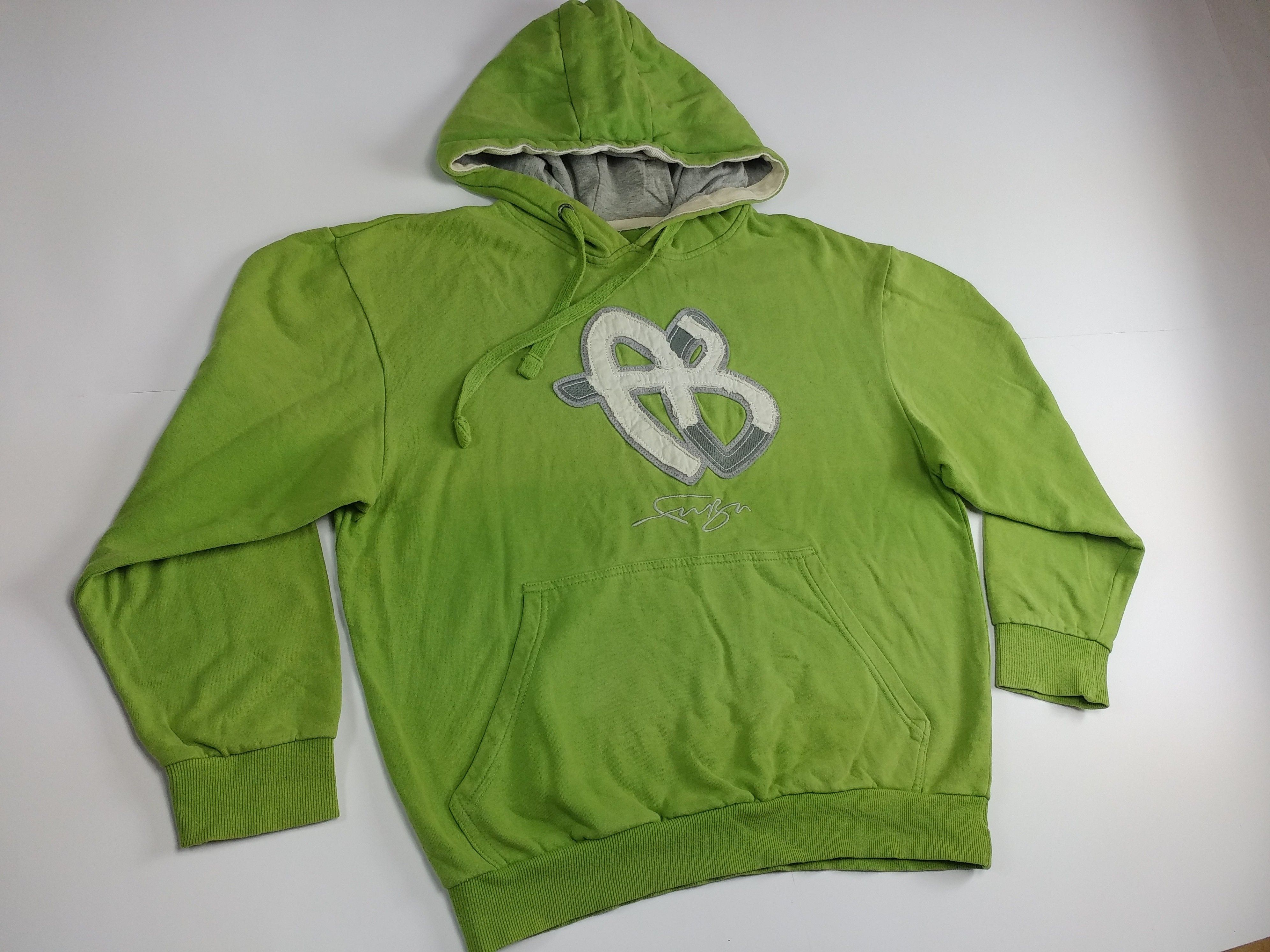 Fubu FUBU hoodie, green, vintage hip hop sweatshirt, 90s size M Size US M / EU 48-50 / 2 - 10 Thumbnail