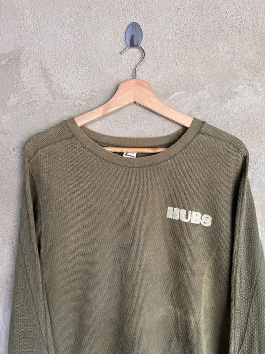 Vintage Vintage U.S. Hubs Seabees Military long Sleeve Tshirt Size US M / EU 48-50 / 2 - 3 Thumbnail