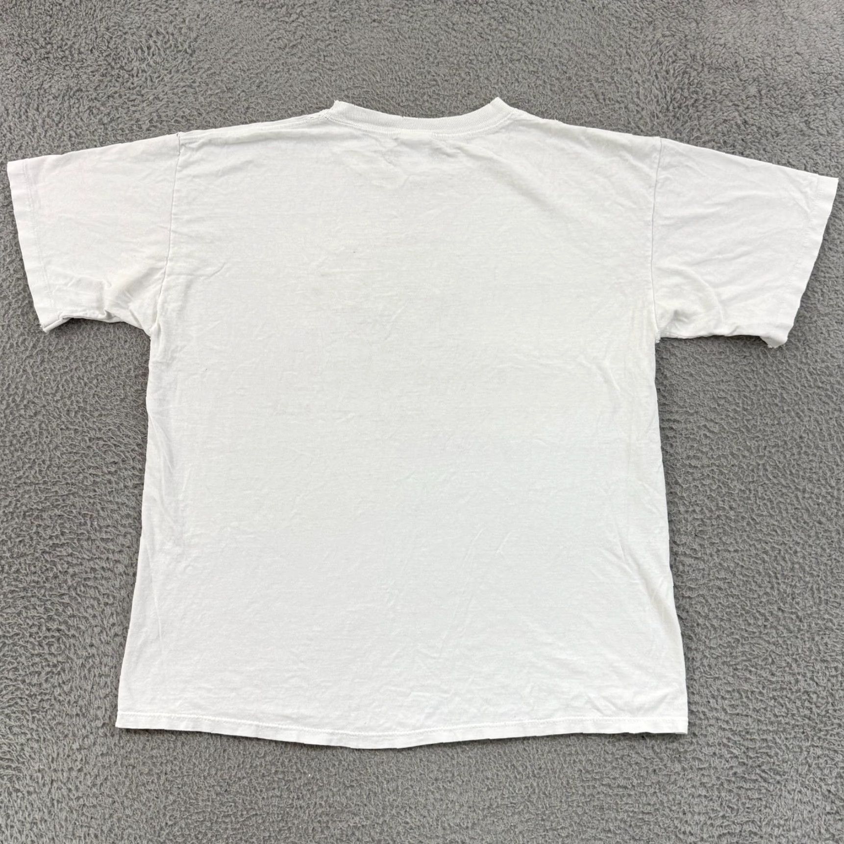 Vintage VINTAGE Miller Cactus League Shirt Men Large MLB 90s Short Sleeve Crew Neck White Cotton Logo 90s Sports Mens Size US L / EU 52-54 / 3 - 2 Thumbnail
