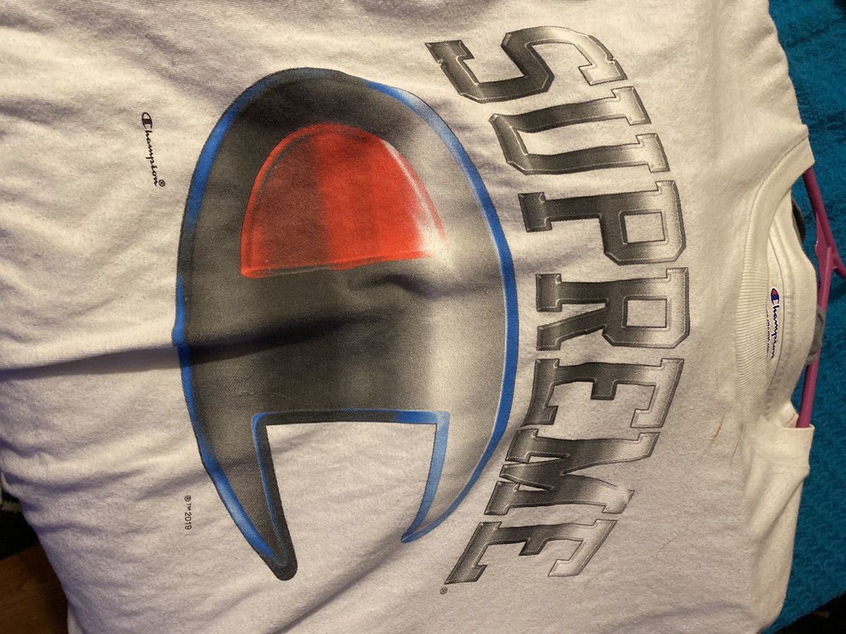 Champion × Supreme Supreme Champion Chrome Tee Size US M / EU 48-50 / 2 - 1 Thumbnail